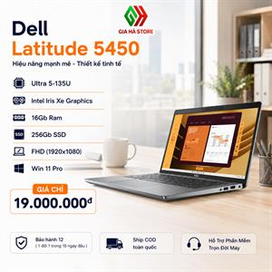 Dell Latitude 5450 - AI PC Thế Hệ Mới, Hiệu Năng Thông Minh Cho Doanh Nghiệp